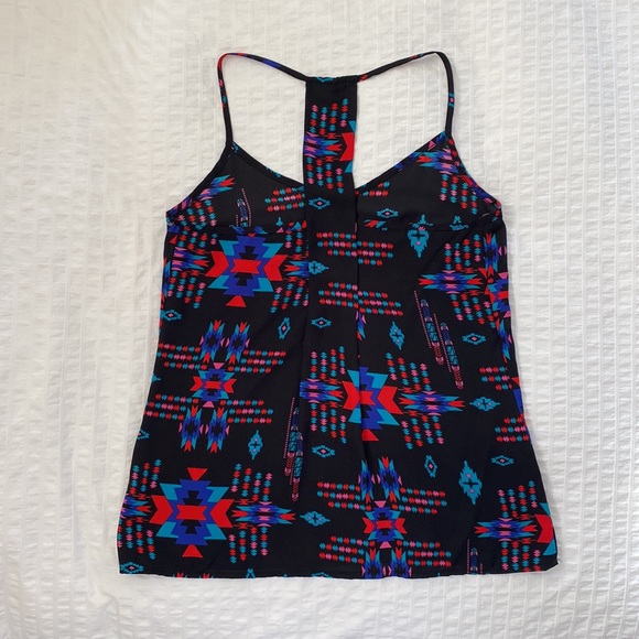 Gianni Bini Southwestern Pattern Tank Top - Picture 2 of 5